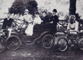 O automóvel construído pelo italiano Claudio Bonadei (pai do futuro pintor Aldo Bonadei), entre 1903 e 1904. 