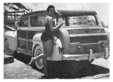 Obra dos irmãos Fuad e Munir Aby Fraj, de Natal (RN), esta station wagon foi construída em 1957 a partir de um Ford 1942, com motor e caixa de 1951 (fonte: Revista de Automóveis).     