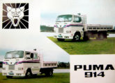 Caminhão Puma 914, lançado na VII Transpo (fonte: Paulo Roberto Steindoff).