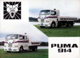 Caminhão Puma 914, lançado na VII Transpo, em 1991.