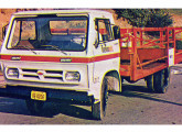 Caminhão Chevrolet com cabine de fibra de vidro, fornecida em 1970 para a Heliogás (fonte: O Cruzeiro).  