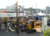 Perfuratriz Puma, exposta pela PW em seu stand externo na M&T Expo 2022 (foto: LEXICAR).