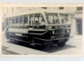 Inesperada carroceria tipo coach construída artesanalmente em Belém, possivelmente na década de 50 (fonte: portal nostalgiabelem).