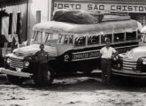 Ford 1948-50 da extinta Empresa União da Serra Transportes, de Joaçaba (SC), que atendia à linha para Pato Branco (PR) via Chapecó (fonte: portal egonbus).