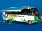 Micro EuroBus como escritório móvel da Defensoria Publica de Minas Gerais. 