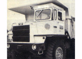 Cabine Real de 1982 sobre caminhão fora-de-estrada Wabco.  