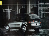Scénic Alizé - segunda série especial do primeiro Renault nacional; a propaganda é de dezembro de 2000.