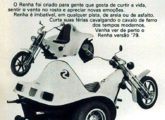 Triciclo Renha em anúncio de 1979.