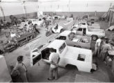 O interior da fábrica da Renha, no bairro da Penha, Rio de Janeiro, no final da década de 70 (fonte: Paulo Roberto Steindoff / oglobo.globo).