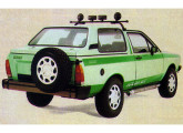 Picape Volkswagen Saveiro com kit Angra. 