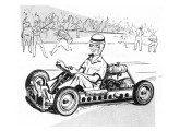 Tempo de experimentações (ii): extraído de anúncio de 1962, kart com chassi reforçado.      