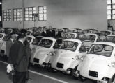 O Presidente do GEIA visita a fábrica Romi em 1959 (fonte: Jorge A. Ferreira Jr. / Anfavea).