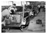 A carroceria do Romi-Isetta era fornecida pela Tecnogeral, fabricante dos móveis de aço Securit.    