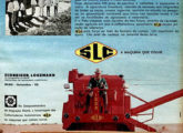 Colheitadeira SLC 1000 em propaganda de 1974 (Jorge A. Ferreira Jr.).