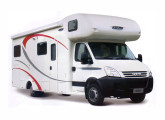 Motor-casa Santo Inácio 8.1 SI, com 8,1 m de comprimento, tendo Iveco Daily como base.   