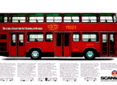 O chassi K 112 foi o único que se adequou ao ônibus urbano de dois andares fabricado pela Thamco para a paulistana CMTC; esta publicidade de dezembro de 1988 explora o fato (fonte: João Luiz Knihs).