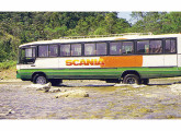 F 112 HL, o chassi Scania para condições difíceis de terreno, aqui com carroceria Marcopolo. 