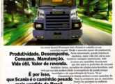 Propaganda de lançamento do "Novo Scania 94" (fonte: Jorge A. Ferreira Jr.).