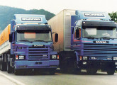 "Novo Scania 94": T e R 113 com cabine-leito e teto alto, lançados em 1993 e mantidos em produção até a chegada da Geração 4, em 1998.    