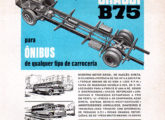 O novo chassi Scania em publicidade de maio de 1961.