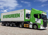 Dois caminhões Scania a gás, em 2025 e 26 em teste de uso por potenciais compradores: G 410, pela transportadora carioca West Cargo ...