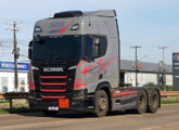 Um Scania 500 R da série especial Super 500 circulando por Porto Velho (RO) em maio de 2026 (foto: Marcos Cabral Filho).