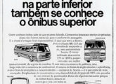 Publicidade para o novo chassi BR 115, ilustrada por carrocerias Caio, Ciferal e Marcopolo (fonte: Jorge A. Ferreira Jr.).