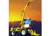 Carregadora de cana-de-açúcar Sermag SMR 1200C, para 1,2 t, sobre trator New Holland.    