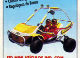 Mini-buggy Sid em anúncio de 1995.      
