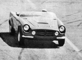 Simca Spyder: primeiros testes em Interlagos, em fevereiro de 1966 (foto: 4 Rodas).   