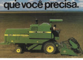 Com o modelo 6200 a SLC abandona a cor vermelha em suas máquinas e assume o verde da John Deere (fonte: João Luiz Knihs).