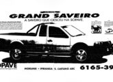 Publicidade de jornal para a picape Grand Saveiro (fonte: portal autoentusiastas).