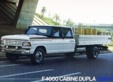 Caminhão Ford F-4000 com cabine-dupla SR (fonte: Jorge A. Ferreira Jr.).