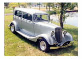 Sedã Ford 1934 Tudor, mais um hot rod da SS.   