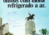 Striuli rodoviário ilustrando capa de folheto publicitário da
plataforma Magirus-Deutz.