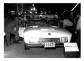 Já com a marca STV e faróis retangulares, o Uirapuru estreia no V Salão do Automóvel.