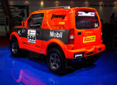 Suzuki Jimny preparado para o Rally dos Sertões, exposto no Salão do Automóvel de 2014 (foto: LEXICAR). 