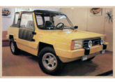 O Tanger foi mostrado no Salão do Automóvel de 1984 equipado com capota de lona e faróis complementares (foto: 4x4 & Cia).