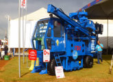 Mini Colhedora Electron Auto no Agrishow 2017; naquela altura todos os modelos da TDI já traziam cabine panorâmica (foto: LEXICAR).