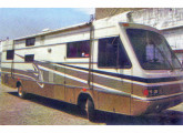 Motor-home Technotrailer de 1993, para seis passageiros, sobre chassi VW 7.110; se trata de um modelo Classe A, com comprimento inferior a 10 m (fonte: Motor Home).  