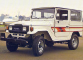 Jipe Toyota 1990: grade, lanternas e porta traseiras eram novas. 