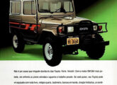 Jipe Toyota em publicidade de 1990 (fonte: Jorge A. Ferreira Jr.).