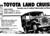 Propaganda de 1959, publicada pela Arpragal, anunciando o primeiro Toyota nacional (fonte: Jorge A. Ferreira Jr.).