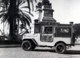 Toyota Bandeirante, fotografado diante do Monumento à Independência, no bairro do Ipiranga, São Paulo (SP).