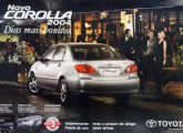 Propaganda para Corolla 2004.