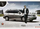 Publicidade para Corolla Fielder 2008.