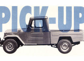 Picape Toyota Bandeirante; a imagem foi retirada de um folheto de publicidade de 1965. 
