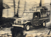 Picape Toyota 1967: a imagem foi retirada de publicidade de outubro de 1966, mês do lançamento do modelo.