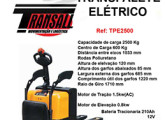 Anúncio da transpaleteira elétrica Transall TPE2500.