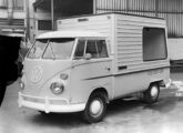 Carroceria baú especial para picape VW, fornecida pela Trivellato no final dos anos 60 (fonte: Fabrício Samahá).